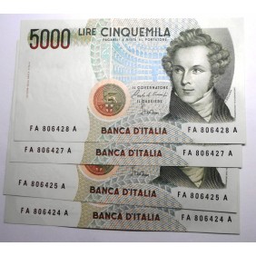 5000 Lire Bellini 1985...