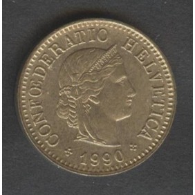 SWITZERLAND 5 Rappen 1990