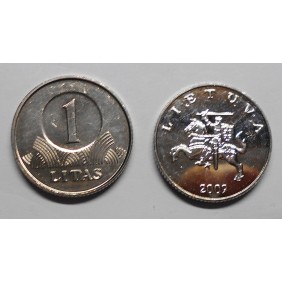 LITHUANIA 1 Litas 2009
