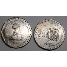 DOMINICAN REPUBLIC 25 Pesos...