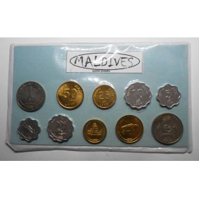 MALDIVE Set Coins 1984/1996