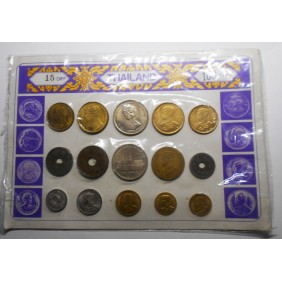 THAILAND Set 15 different coin