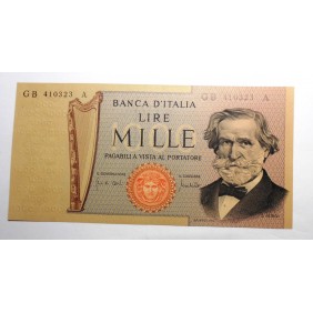 1000 LIRE VERDI 1971 CARTA...