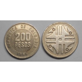 COLOMBIA 200 Pesos 1994