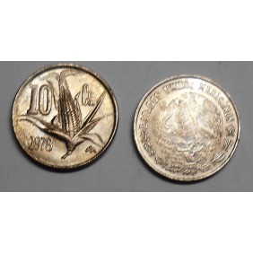 MEXICO 10 Centavos 1978