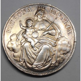 BAVARIA Thaler nd (1865)...