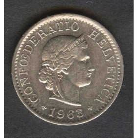 SWITZERLAND 5 Rappen 1963