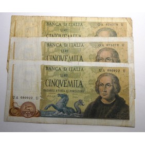 5000 Lire 1977 COLOMBO 3...