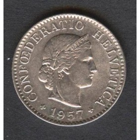 SWITZERLAND 5 Rappen 1957