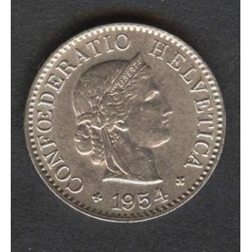 SWITZERLAND 5 Rappen 1954