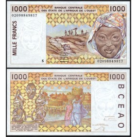 GUINEA BISSAU 1000 Francs 2002