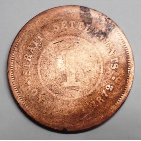 STRAITS SETTLEMENTS 1 Cent...