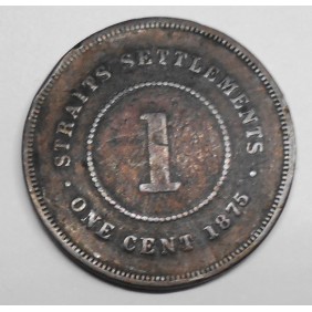 STRAITS SETTLEMENTS 1 Cent...