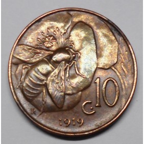10 Centesimi 1919