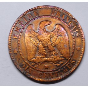 FRANCE 10 Centimes 1861 BB