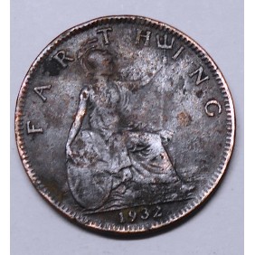 GREAT BRITAIN 1 Farthing 1932