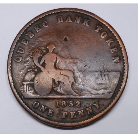 CANADA 1 Penny / 2 Sous...