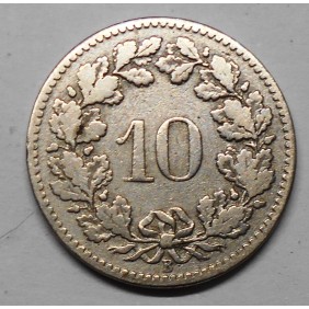SWITZERLAND 10 Rappen 1902