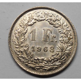 SWITZERLAND 1 Franc 1968 B
