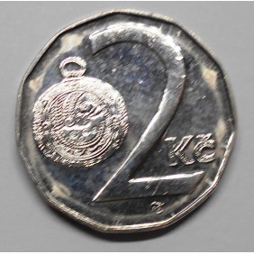 CZECH REPUBLIC 2 Koruny 1996