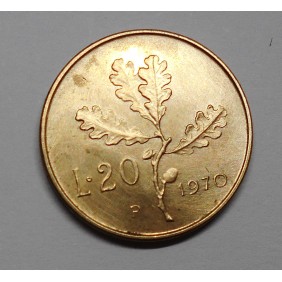 20 Lire 1970 variante P