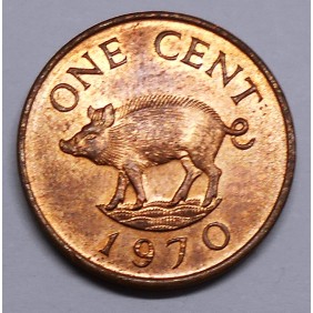 BERMUDA 1 Cent 1970