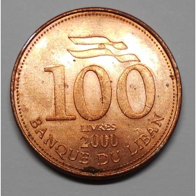 LEBANON 100 Livres 2000