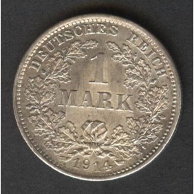 GERMANY EMPIRE 1 Mark 1914...