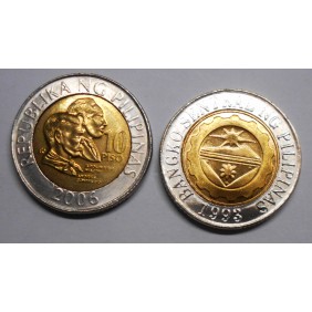 PHILIPPINES 10 Piso 2006...
