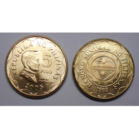PHILIPPINES 5 Piso 2005