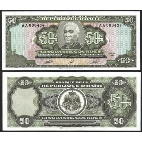 HAITI 50 Gourdes 1991