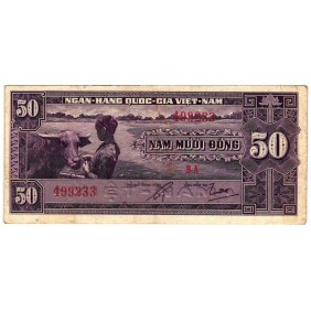 VIET NAM SOUTH 50 Dong 1952