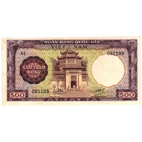 VIET NAM SOUTH 500 Dong 1964