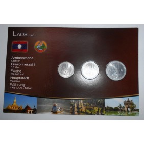 LAOS Set coins 1980