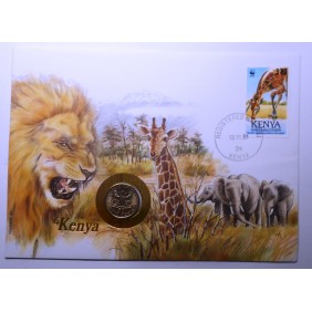 NUMISBRIEF Kenya 50 cents...