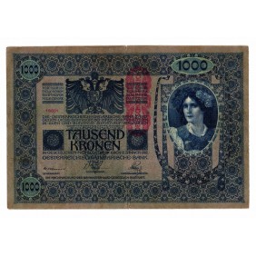 AUSTRIA 1000 Kronen 1902
