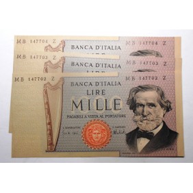 1000 Lire Verdi 15.2.1973