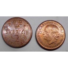 SWEDEN 2 Kronor 2016