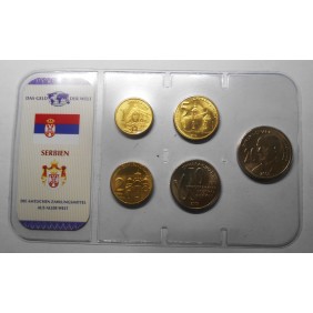 SERBIA Set coin 2009