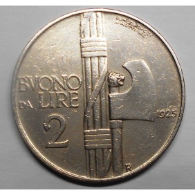 BUONO 2 Lire 1925