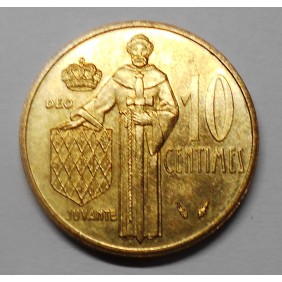MONACO 10 Centimes 1982