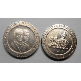 SPAIN 200 Pesetas 1991 Cibeles
