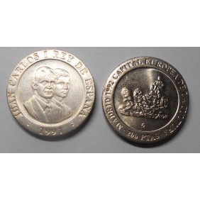 SPAIN 200 Pesetas 1991 Cibeles