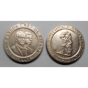 SPAIN 200 Pesetas 1992 Bear...