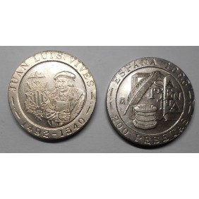 SPAIN 200 Pesetas 1993 Juan...