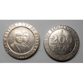 SPAIN 200 Pesetas 1998