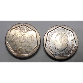 SPAIN 200 Pesetas 1987 Juan...