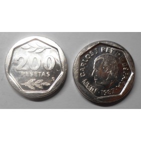 SPAIN 200 Pesetas 1987 Juan...