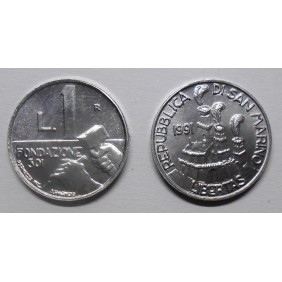 SAN MARINO 1 Lira 1991