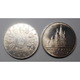 AUSTRIA 25 Schilling 1957...